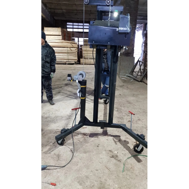 Торцовка для пакетов пиломатериала промышленная